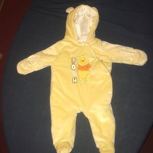 Winnie the Pooh Puffy jacket suit